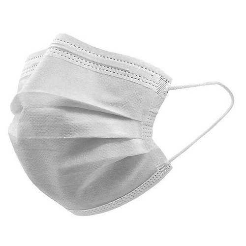Rachel Tek Kullanmlk Cerrahi Maske 50 Adet Beyaz  3 Katl, Yumuak ve Konforlu Koruma