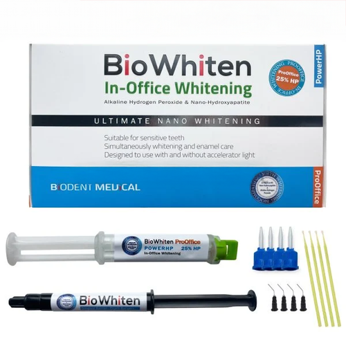 BioWhiten ProOffice Power HP %40 � Ofis Tipi Beyazlatma Sistemi (4�l� Set)