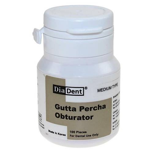 DiaDent Gutta Percha Obturator Medium