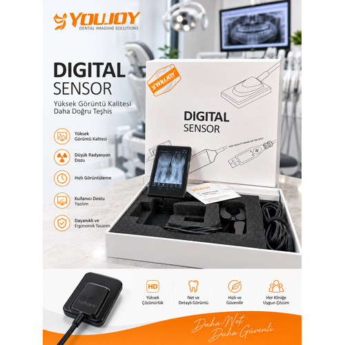 Youjoy Tablet Ekranl� RVG + Hasta Takip Yaz�l�m� � 1 Y�l Garantili