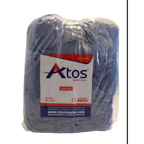 Atos Galo  13 Mikron, ift Lastikli, Tek Kullanmlk Ayak Koruyucu (100l Paket)