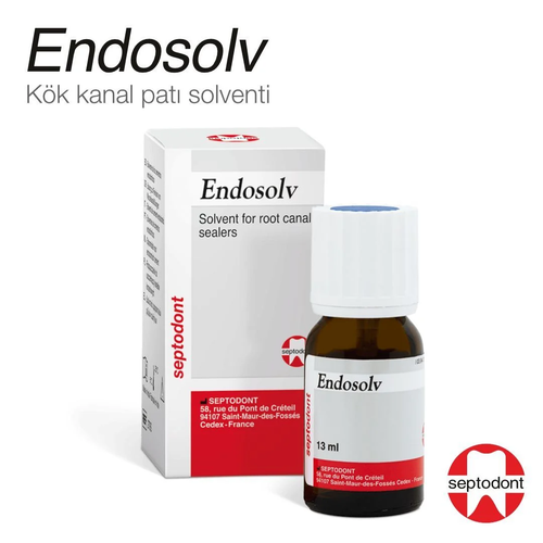 Septodont Endosolv Kanal Dolgu Pat� S�k�c� Sol�syon 13 ml