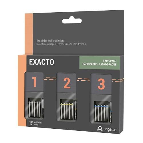 Angelus Exacto Kit - Konik Cam Fiber Post Set