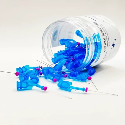 Raito rrigasyon nesi Al ift Delikli Stoperli  26 mm Mavi (50 Adet)