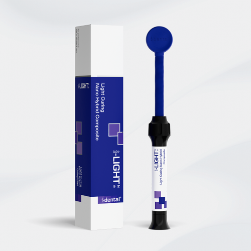 i-Dental i-Light LC Nano Hibrit Kompozit Tek T�p 4 g