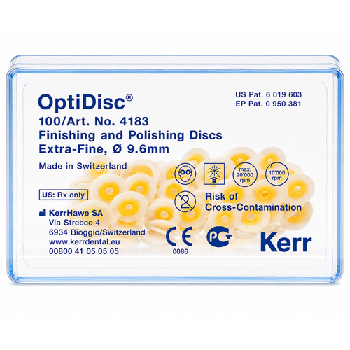 Kerr OptiDisc Bitirme ve Parlatma Diski Yedek Paket REF 4183