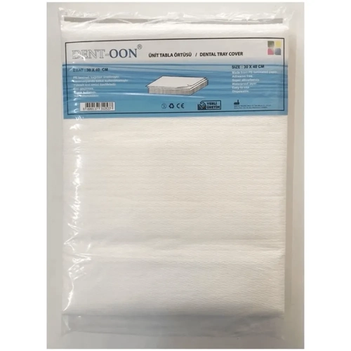 Dent-Oon Tabla rts 30x40 cm 100'l  Hijyenik ve Dayankl Di Hekimlii rts