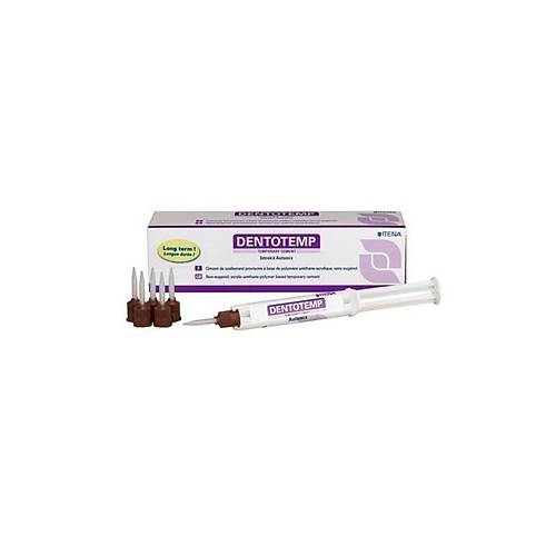 ITENA Dentotemp Uzun sreli geici implant siman 2 x 5 ml Automix rnga