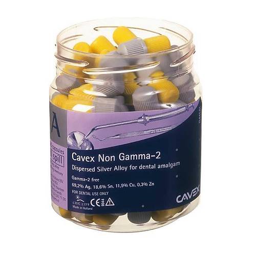 Cavex Non Gamma-2 III Spill Kapsl Amalgam  Yksek Dayanml Dental Dolgu Malzemesi