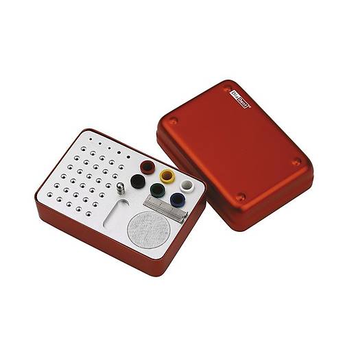 Diadent Endobox Small Kk Boy Mavi / Krmz  Endodontik Alet ve Malzeme Saklama Kutusu