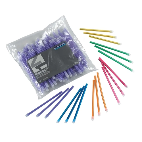 EURONDA T�k�r�k Emici Sak��n � �effaf, Mavi, Turuncu, Ye�il, Lila | 100�l� Paket