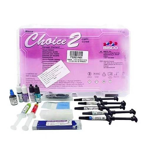 Bisco Choice 2 - Lamine Veneer Ikl Yaptrma Siman Balang Seti  Gl Yaptrma ve Estetik Sonular