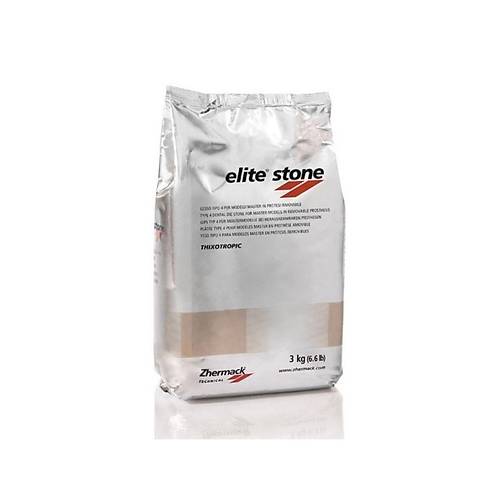 Zhermack Elite Rock 3 Kg - Tip 4 Sert Al�� Kumlu Kahve