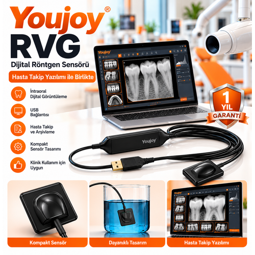 Youjoy RVG + Hasta Takip Yaz�l�m� ile Birlikte � 1 Y�l Garantili