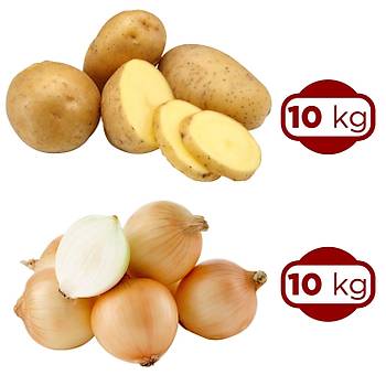 GELTAT Patates Afyon 10 Kg + Kuru Soan 10 kg 