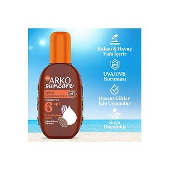 Arko Suncare Spf6 Bronzlatrc Gne Ya Sprey 220 ml