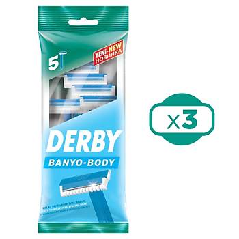 Derby Banyo 5 li Poet Tra Ba x 3 Adet