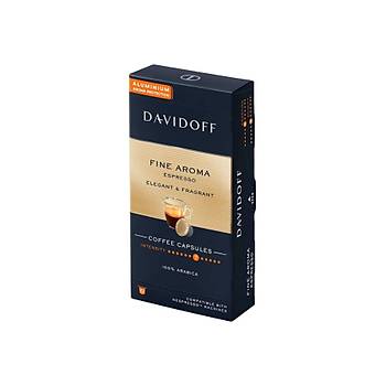 Davidoff Nespresso Uyumlu Kapsl Kahve Fine Espresso 2 x 10 adet