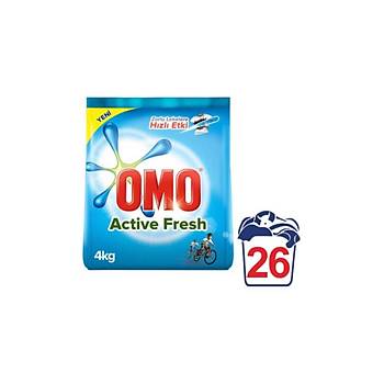 Omo Active Fresh Beyazlar iin Toz amar Deterjan 4 kg 26 Ykama