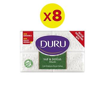 Duru Kalp Sabun 4x250 Gr (1000 Gr) X 8 Adet 