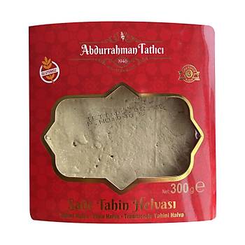 Abdurrahman Tatlc Tahin Helva Sade 300 gr x 3 Adet