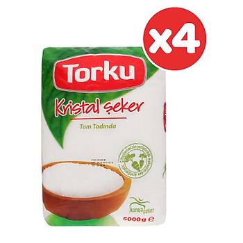 Torku 5 kg Toz eker x 4 Adet (20kg)