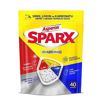 Asperox Sparx Diamond Bulak Makinesi Kapsl 40'l x 6 Adet