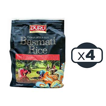 Duru Basmati Pirin 1 kg x 4 Adet