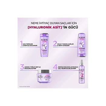 Elseve Hydra [hyaluronic] Nem Dolduran ampuan 360ml Nem le Dolgunlatran Serum 150ml Seti