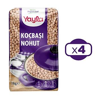 Yayla Koba Nohut 1000 Gr x 4 Adet