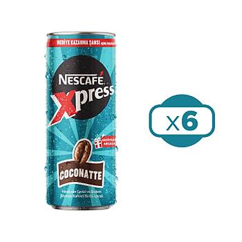 Nescafe Xpress Coconatte Souk Kahve 250ml x 6 Adet