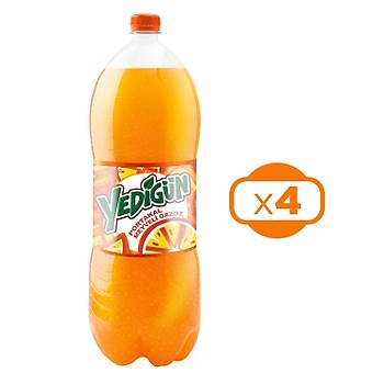 Yedign Portakal Meyveli Gazoz 2,5 Lt X 4 Adet