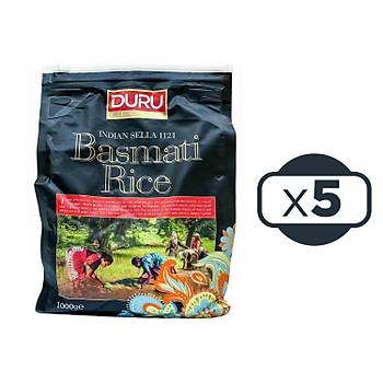 Duru Basmati Pirin 1 kg x 5 Adet