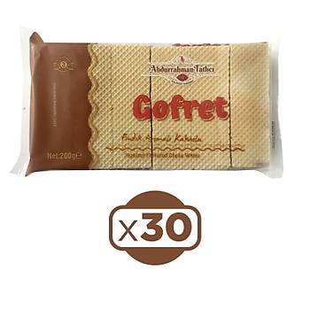 Abdurrahman Tatlc Gofret Kakaolu 200 gr x 30 Adet