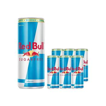 Red Bull ekersiz 6 x 250 Ml