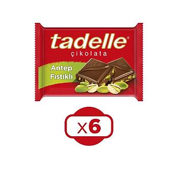 Tadelle Antep Fstkl Stl Tablet ikolata 60 gr X 6 Adet