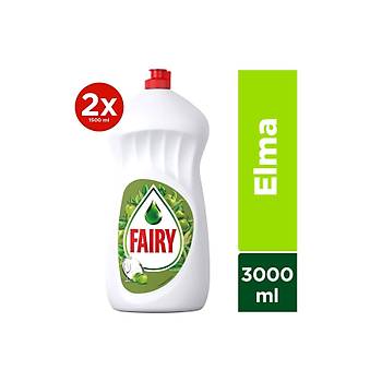 Fairy Bulak Deterjan Elma Kokulu 1500 ml x 2 Adet