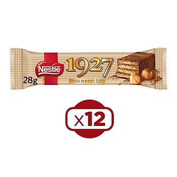 Nestle 1927 Stl Gofret 28 Gr. 12 li Kutu