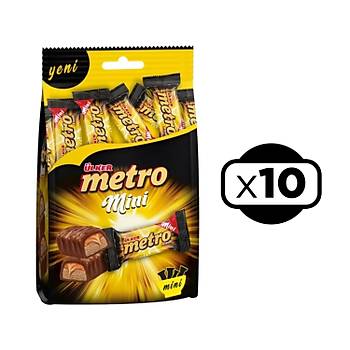 lker Metro Mini ikolata 102 Gr X 10 Adet