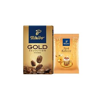 Tchibo Gold Selection tlm Filtre Kahve 250 Gr & Trk Kahvesi 100 Gr