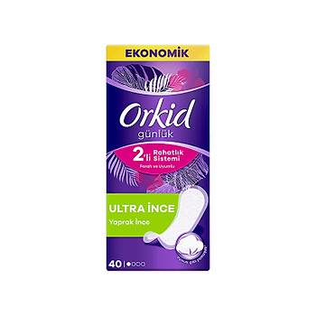 Orkid Gnlk Yaprak Ped Ultra nce 40 l x 3 Adet