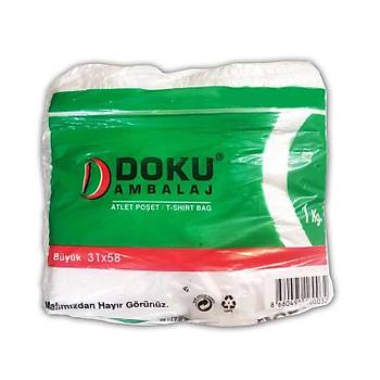 Doku Ambalaj Atlet Poet 31x58 cm Byk Boy 1 kg x 10 Adet (10 kg)