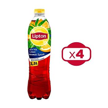 Lipton Ice Tea Limon 1.5 lt X 4 Adet