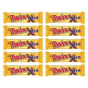 Twix Xtra 75 gr x 10 Adet