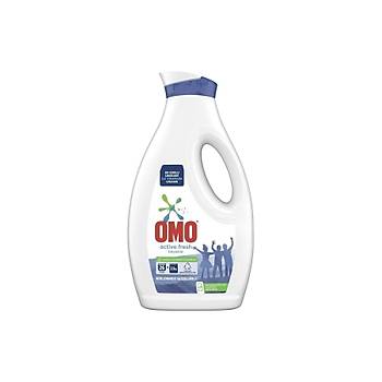 Omo Sv Deterjan Active Fresh Beyazlar 26 Ykama 1690 Ml