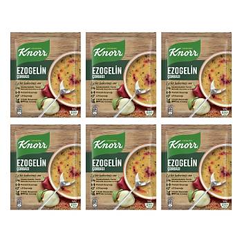 Knorr Ezo Gelin orbas 74 gr X 6 Adet