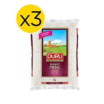 Duru Basmati Pirin 1 kg x 3 Adet