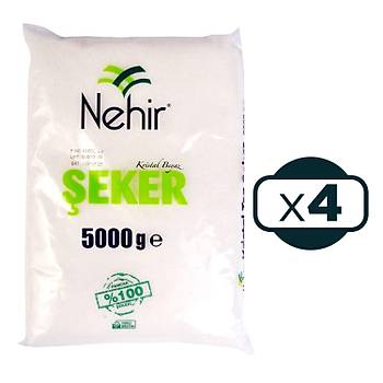 Nehir Toz eker 5 kg x 4 Adet 