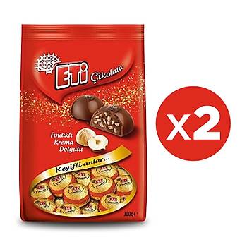 Eti ikolata Fndk Krema Dolgulu 300 gr x 2 li