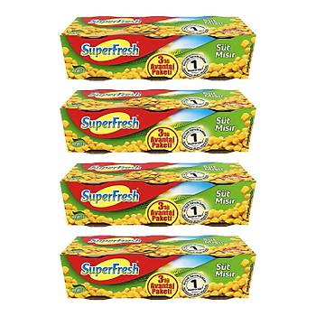 SuperFresh Msr Konserve 3x200 gr 4 Adet